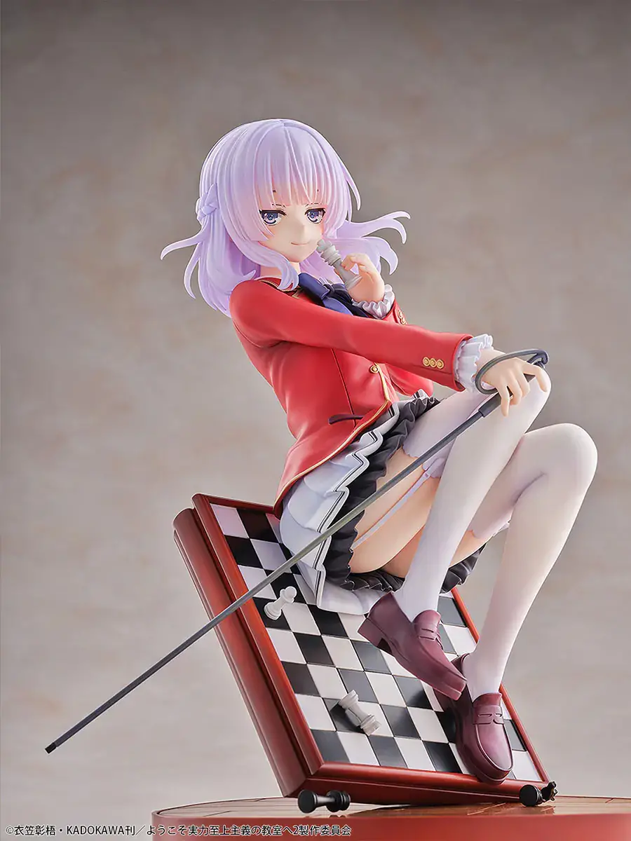 Figurine Alice Sakayanagi de Classroom of the Elite par BellFine, échelle 1/7, hauteur 200 mm